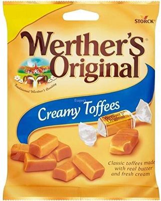 Werthers Creamy Toffee - 110g - Pack of 4