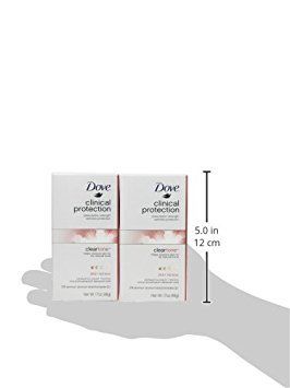 Dove Clinical Protection Antiperspirant, ClearTone Skin Renew, 1.7 oz