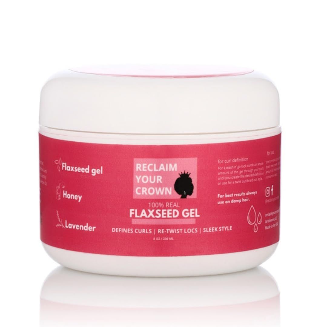 100 Real Flaxseed Gel Defines Curls Moisturizing Curl Activator Flake Free Curl Gel
