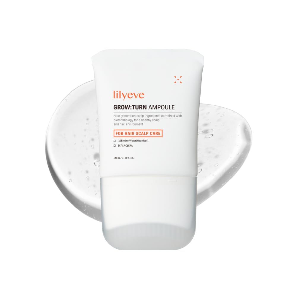 Lilyeve Growturn Hair serum with Built in Brush for Hair Growth Thickening Treatment for Thinning Hair, Hair Loss Low Irritation, Fragrance-Free, Sulfate Paraben-Free, 3.38 fl. oz.