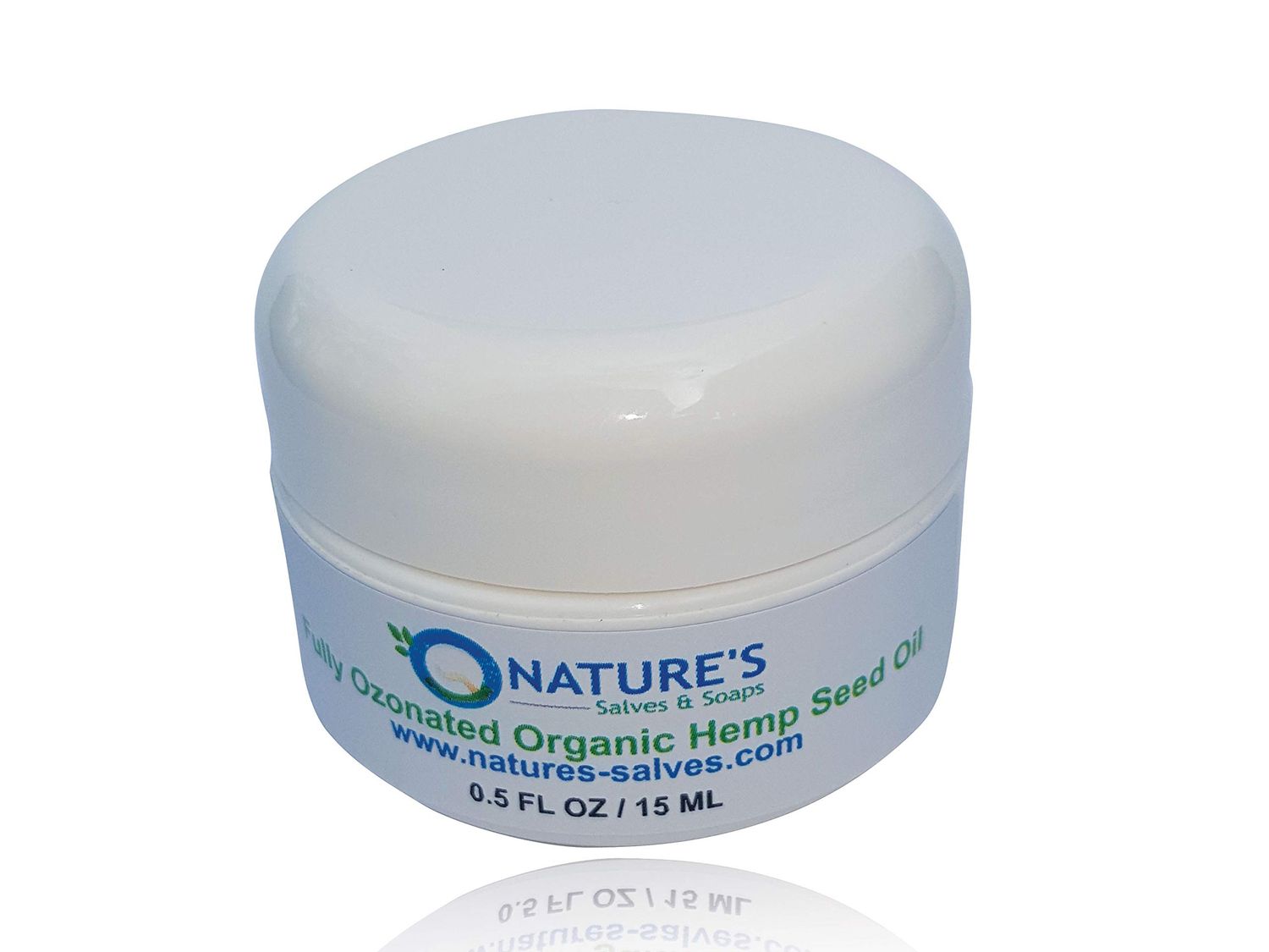 Nature&#39;s Salves and Soaps Ozonated Organic Hemp Seed Oil 0.512 fl oz