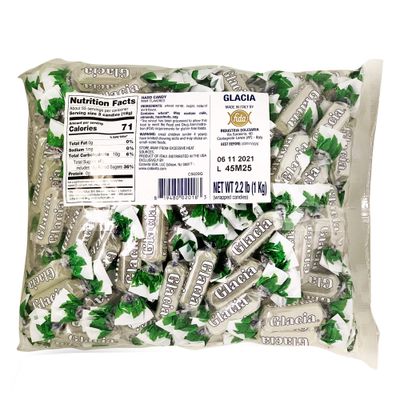 Perugina Glacia Mint Candy 2.2 lb (35 ounces 1 kilo) bag