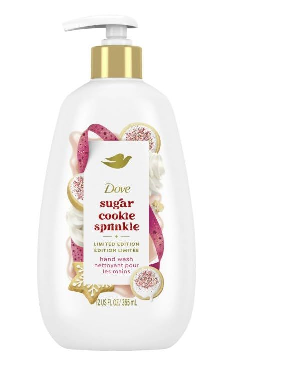 Dove Holiday Treats Hand Wash, Sugar Cookie Sprinkle, 2 Pack12 oz.