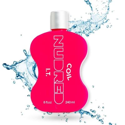 NuDred Coil I.T. Curly Hair Moisturizer with Natural Oils for Black Hair, Curl and Coil Defining Cream for Hydrated Twist Outs, Flat Twists Bantu Knots, Sulfate Free Paraben Free Curl Cream, 8 OZ