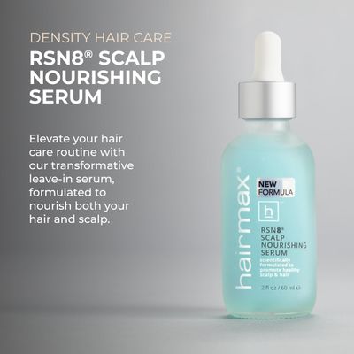 Hairmax Nourishing Hair Growth Serum for Women Men, Promotes Thicker, Stronger Hair with 47 Essential Oils 2 Fl Oz (Pack of 1) New Improved