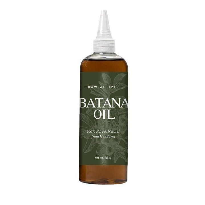 Batana Oil For Hair Growth, 100 Pure Natural Raw Batana Oil, Dr. Sebi Organic Oil from Honduras, Care for Hair Thickness Scalp Skin, 4.23 fl oz