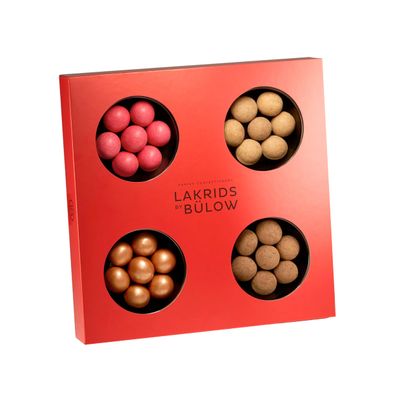 LAKRIDS BY BLOW - Winter Selection Box - 6.2 oz - Gift Box with Chocolate Coated Gourmet Licorice Produced in Denmark