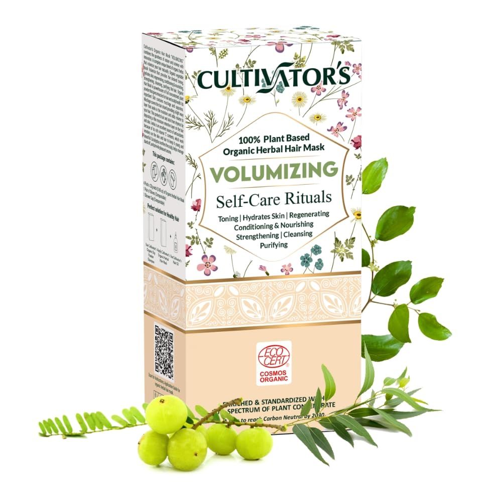 CULTIVATOR&#39;S Deep Conditioning Hair Mask for Dry Damaged HairMoisturizing Hair Mask for Hair Loss and BreakageVolumizing Hair Mask Hair Mask for Hair re growth Hairfall Control Chemical free