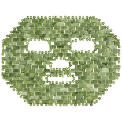 gemshan Jade Mask,100 Natural Stone Facial Mask for SPA Skincare Beauty Tools for Puffy Eyes Dark Circles