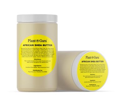 Raw African Shea Butter 32 oz. (2 Pack) Bulk 100 Pure Natural Unrefined IVORY - Ideal Moisturizer For Dry Skin, Body, Face And Hair Growth. Great For DIY Soap and Lip balm Making.