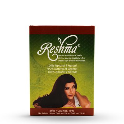 Reshma Beauty Classic Henna Hair Color 100 Natural, For Soft Shiny Hair, Henna Hair Color, Gray Coverage, Ayurveda Hair Product, 5.29 oz, Pack of 1 (Toffee)