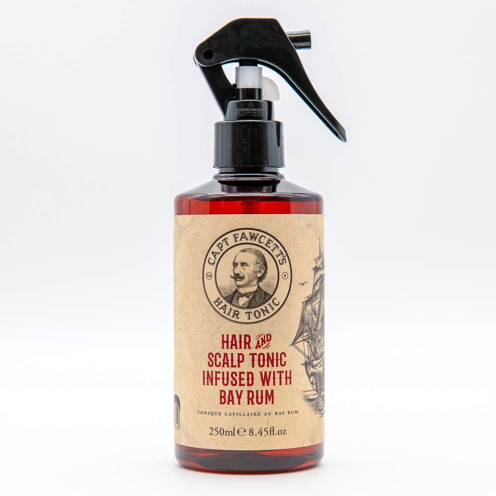 Captain Fawcetts Bay Rum Hair Tonic (250ml8.45fl.oz.)