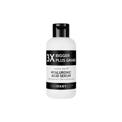The INKEY List Hyaluronic Acid Serum 3.4fl oz100ml, Hydrating Skincare, Combats Dry Skin, Vegan Friendly, Suitable For All Skin Types
