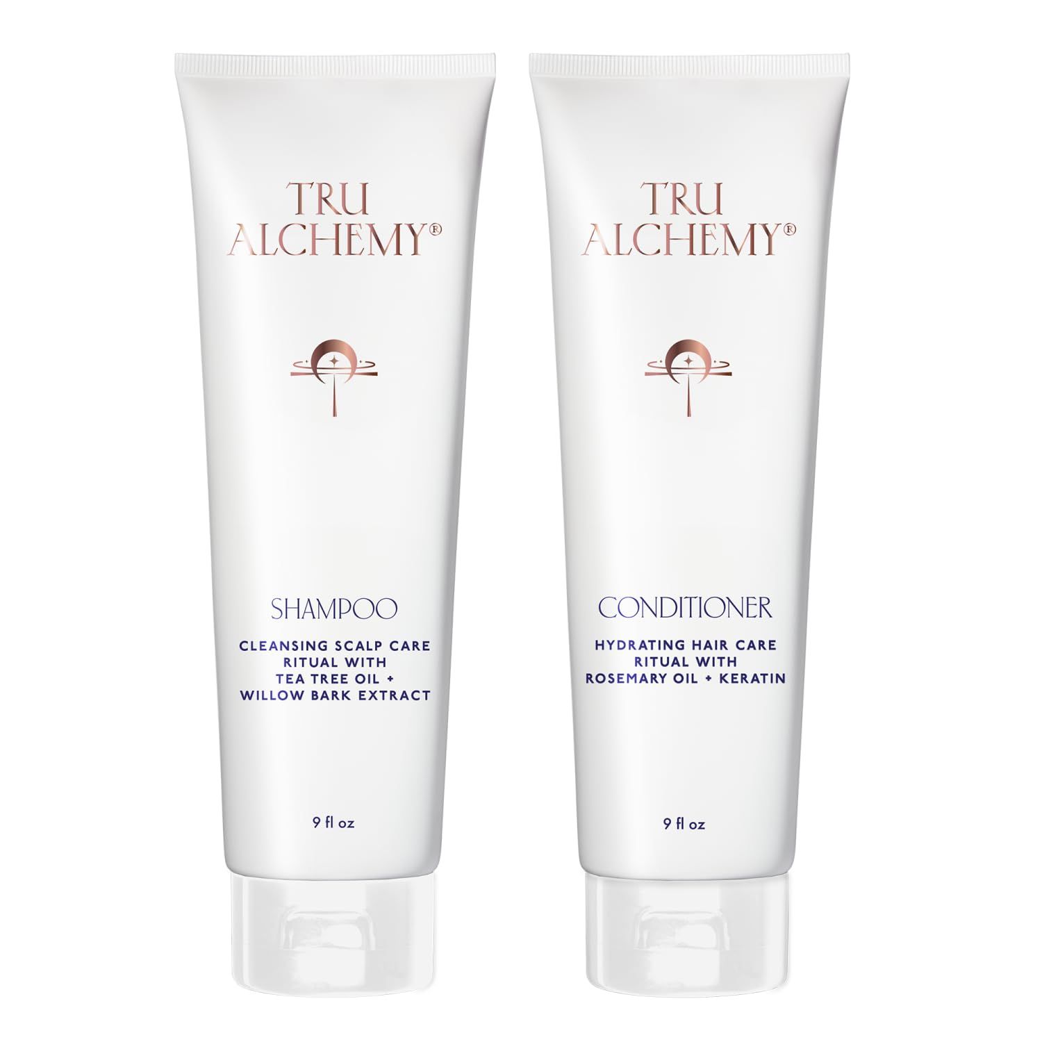 Tru Alchemy Shampoo Conditioner - Best Shampoo and Conditioner for Dry Damaged Hair - Speed Up Hair Growth and Boost Volume, 9 fl oz.