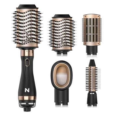 Hair Dryer Brush Blow Dryer Brush in One for Drying and Straightening, Volumizer Multi-Styler for All Hair Types, Frizz-Free Blowout Brush for Salon Quality