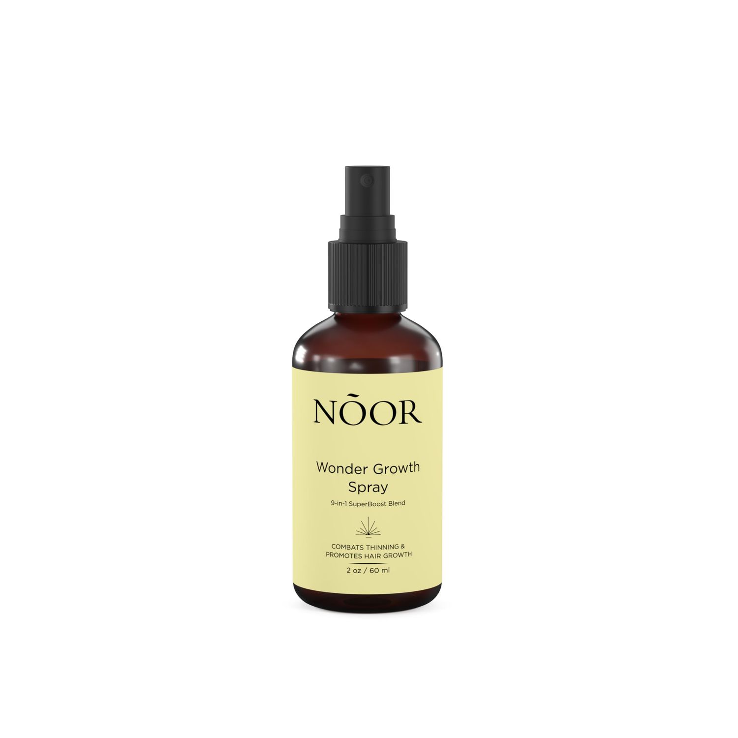 Wonder Growth Spray for Women, 9-in-1 SuperBoost, Natural Hair Loss Treatment with Coffee Bean Extract Cynatine Keratin for Thicker, Healthier Hair Promotes Significantly Fuller Hair in 8-12 Weeks