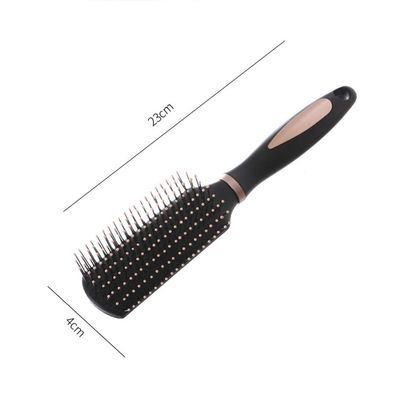 RN BEAUTY Anti-Static Massage Hair Brush for Men and Women Adults and Kids Nylon Bristle Pins Brushes Blow Dry Detangle Hairbrush Comb for All Wet or Dry Hair Types Styling - Rectangle