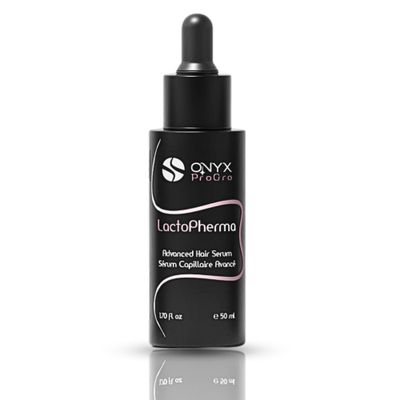 ONYX ProGro LactoPherma Hair Growth Serum for Women Men - Oil-Free Formula with 12 Active Ingredients - Boosts Regrowth, Thickens Hair, Reduces Hair Shedding Thinning, Stimulates Scalp Circulation