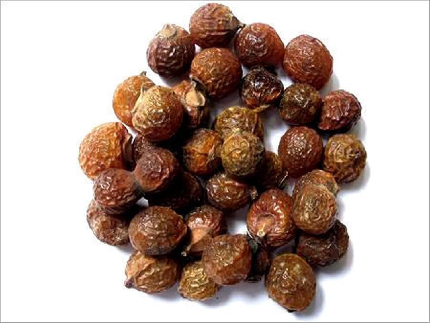 OnMexa Reetha (Aritha) Pods 500g - Whole Natural Soap Nuts (Sapindus Mukorossi) Organic Herbal Cleanser for Hair, Skin, Face Wash, Shampoo Natural Laundry Detergent