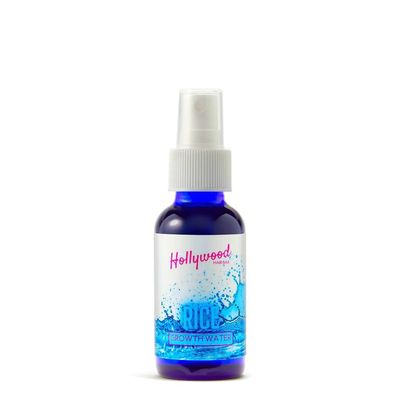Hollywood Hair Bar Rice Growth Water Spray- Water Based Hair Regrowth Serum, Easy and Convenient Use, Clean and Cruelty Free, 2 oz