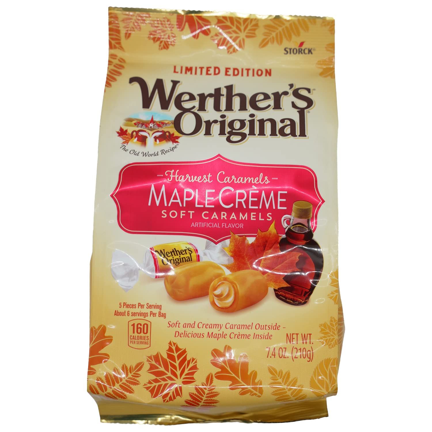 Werther&#39;s Original Maple Creme Caramels 7.4 oz. Bag