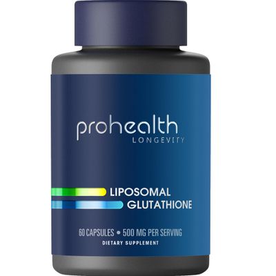 Liposomal Glutathione, 500 mg per Serving Master Antioxidant Supports Healthy Aging, Cellular Health Detoxification Evidence-Based Third-Party Tested