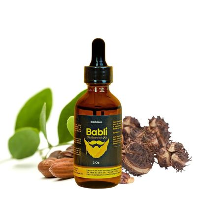 BABLI 100 Pure Beard Oil for Men, Beard Oil with Vitamin B and Jojoba Oil - Organic Beard Softener, Strengthens and Moisturizes - Essential Beard growth oil for Men