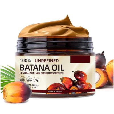 Hdaodao Batana Oil for Hair Growth, Natural Raw and Pure Unrefined Batana Oil Organic Hair Growth Batana Oil Prevent Hair Loss, Restores Damaged Hair and Scalp, Brown