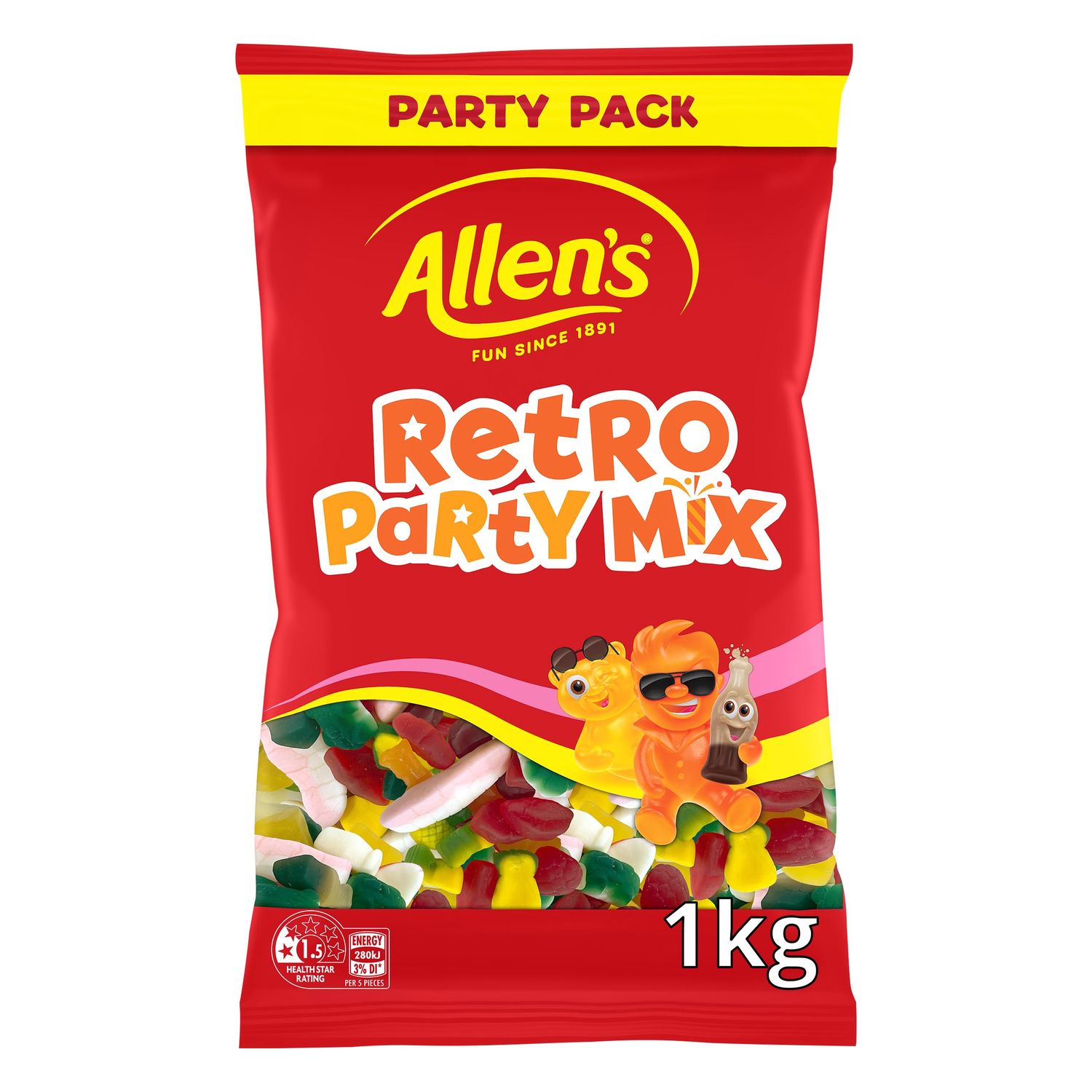Allens Retro Party Mix 1kg