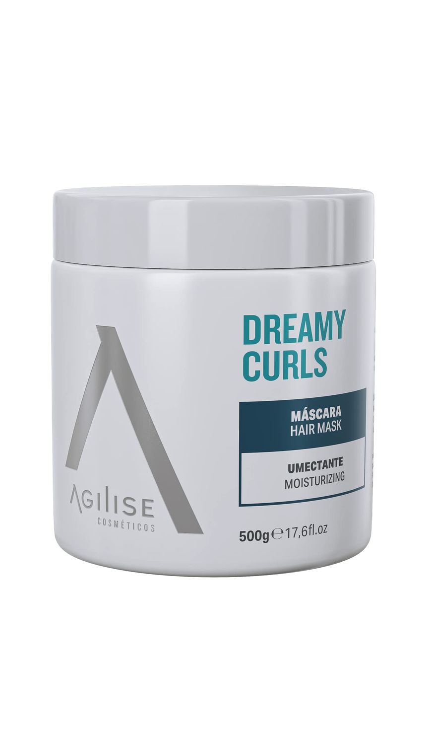 agilise - Dreamy Curls Hair Mask - Curl Hydrating Masks for Wavy and Coily Hair Care - VEGAN, Vegetal Keratin, Argan Coconut Oil, Shea Butter - 17.6fl.oz500g