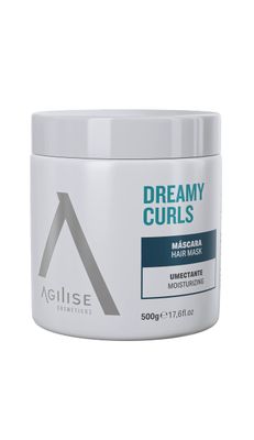 agilise - Dreamy Curls Hair Mask - Curl Hydrating Masks for Wavy and Coily Hair Care - VEGAN, Vegetal Keratin, Argan Coconut Oil, Shea Butter - 17.6fl.oz500g