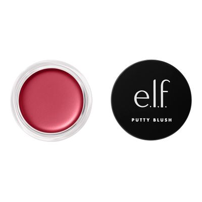 e.l.f. Putty Blush, Creamy High-Pigment Formula For A Natural Glow, Delivers A Semi-Matte Powder Finish, Vegan Cruelty-Free, Caribbean
