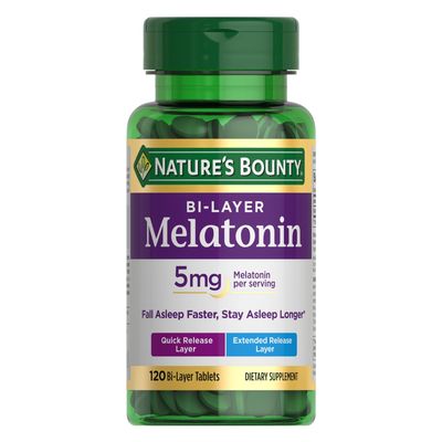 Nature&#39;s Bounty Melatonin 5mg, 120 Tablets