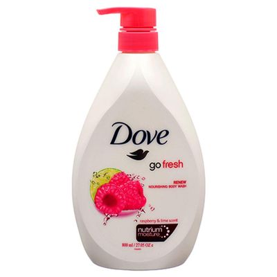 Dove, Body Wash, Go Fresh, Renew Raspberry Lime WPump - 800 ML