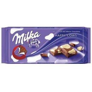 Kraft Milka Happy Cows Chocolate Bar 100G (Pack Of 5)