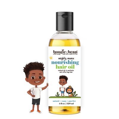 Boys Hair Oil, Natural Moisturizing Boys Hair Products, Styling Braids, Curls, Locs and Twists and Wave Grease