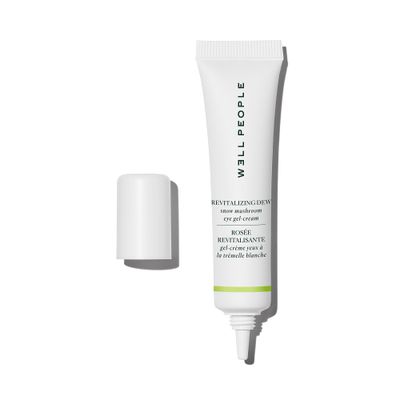 Well People Revitalizing Dew Snow Mushroom Eye Gel-Cream, Gel-based Eye Cream For Moisturizing Undereyes, Targets Fine Lines, Vegan Cruelty-free