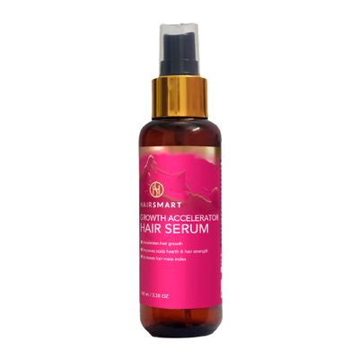 Ayurvedic Growth Accelerator Hair Serum Reduces Shedding, Enhances Density Soothes Scalp- Non-Greasy Hair Growth Serum for Thinning Hair Regrowth Treatment for Women 100 ml