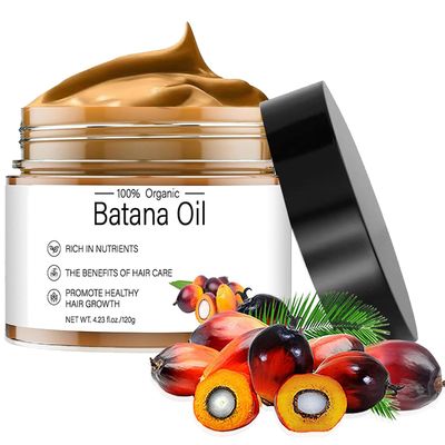Raw Batana Oil for Hair Growth, 100 Pure Natural Batana Oil Dr. Sebi from Honduras, Unrefined Organic, Prevent Hair Loss, Enhances Hair Thickness for MenWomen (4.23 fl oz)