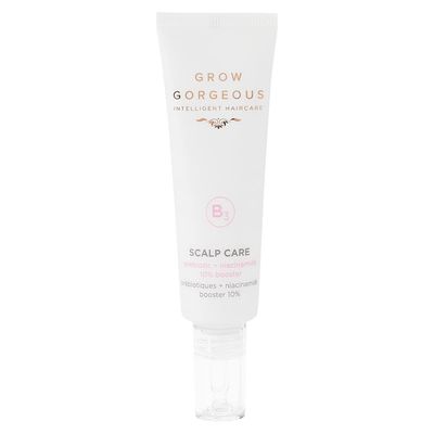 Grow Gorgeous Scalp Care Prebiotic and Niacinamide 10 Booster - Volumizing Scalp Treatment with Vitamin B3 to Reduce Oiliness - Vegan