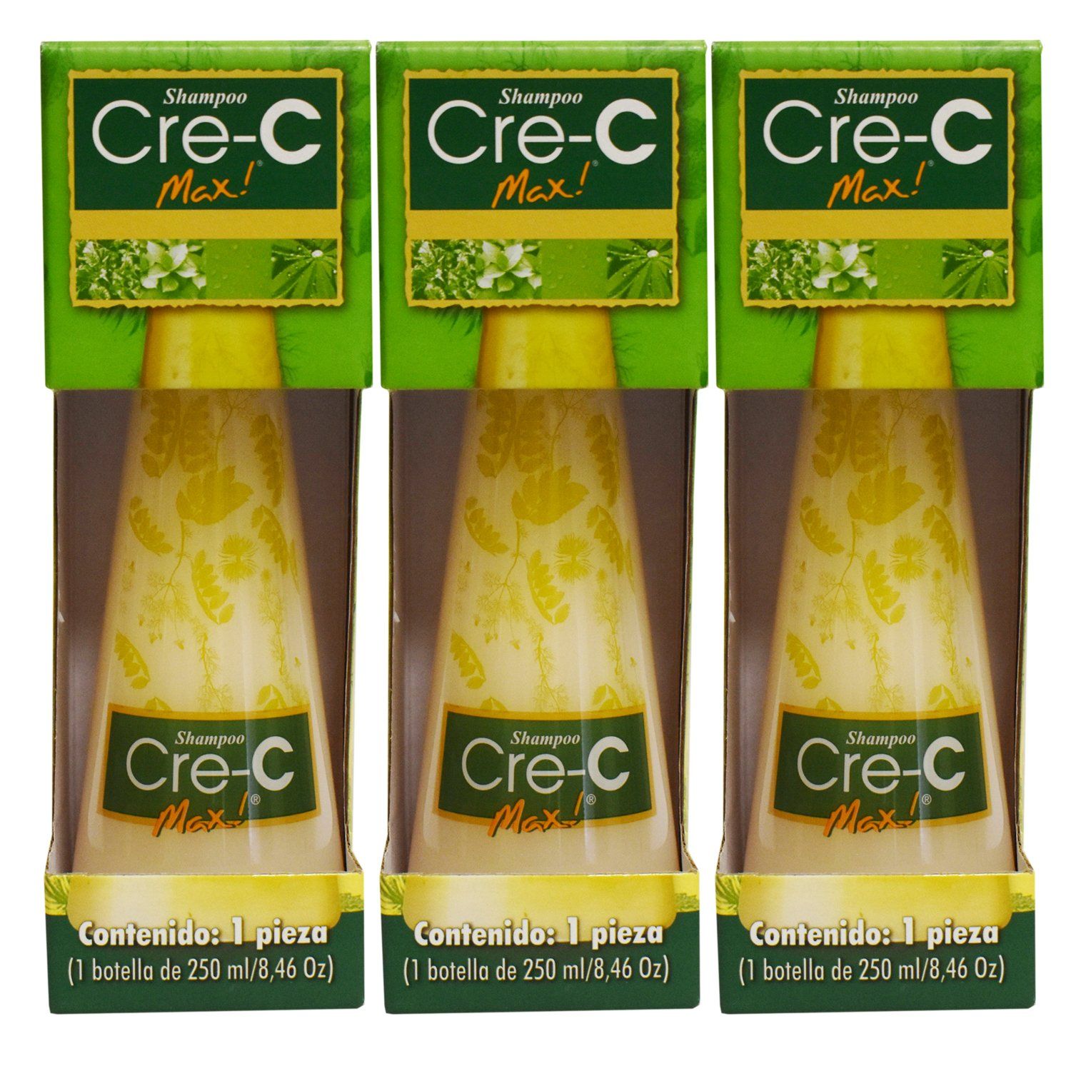 3 Bottles of Shampoo Cre-c Max for Hair Growth w Ppc50 - As Seen on Tv
