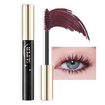 Colored Colorful Waterproof Mascara for Eyelashes Set,Blue White Black Brown Purple Long lasting Charming Voluminous Cruelty Free Vegan Eye Makeup (A-1Pc 10 Red, A)