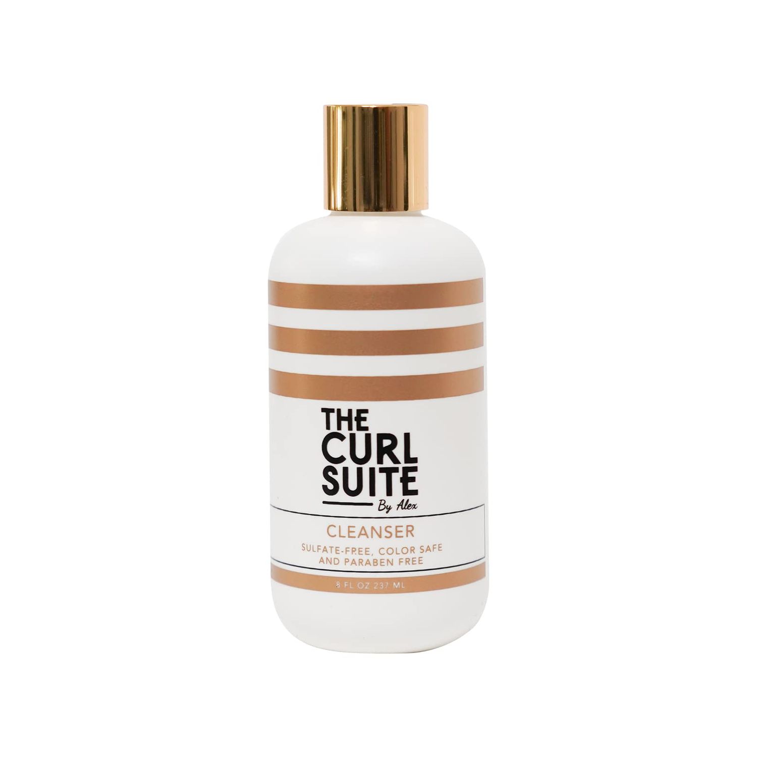 The Curl Suite Cleansing Shampoo for Curly Hair - Infused with Goji Berry Red Wine Extracts - Sulfate-Free Deep Cleansing Shampoo (8 OZ)