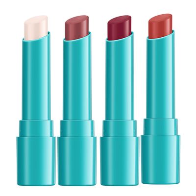 Riroenst 4Pcs Lip Tint Hydrating,Hydrating Tinted Lip Balm, Long-lasting Moisturizing Watery Lip Gloss Lipstick for Women and Girls