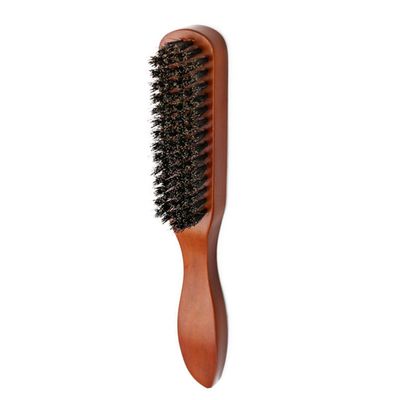 TOPFROP Boar Bristles Hair Brush - Beard Brush - Promotes Beard Growth - Men&#39;s Hair Grooming - Brown