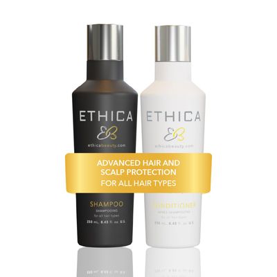 Shampoo and Conditioner. Clarifying Deep Conditioning. Promotes Strong Healthy Hair, Scalp Health, and Hair Growth, 8.45 Oz