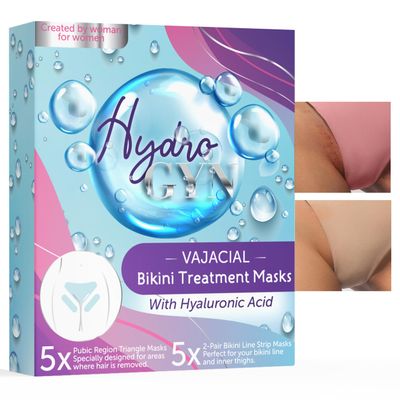 Ingrown Hair Treatment Razor Bumps Treatment For Women Bikini Area Vajacial Mask Soothes bikini area with Salicylic Acid, Aloe Hyaluronic Acid helps calm razor burn ingrown hairs