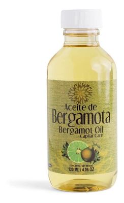 Lenico brand bergamot oil 120ml stimulates growth hair, beard and moustache moisturizing