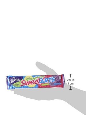 Wonka Giant Chewy Sweetarts - 1.5 Oz (Pack of 2)