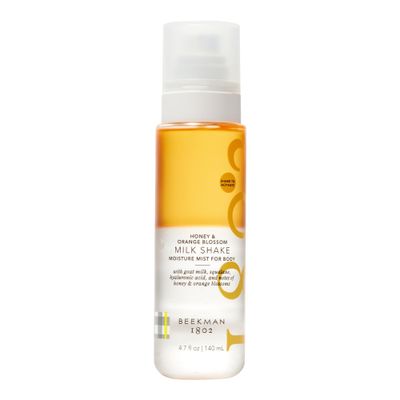 Beekman 1802 Honey Orange Blossom Milk Shake - Body Mist - 4.7 fl. oz - With Hyaluronic Acid Jojoba Oil - Instantly Moisturizes, Hydrates Softens - Good for Sensitive Skin - Cruelty Free